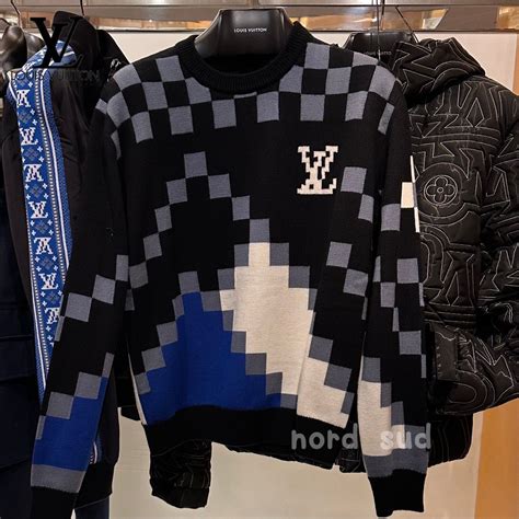 louis vuitton sweater v neck long sleeves